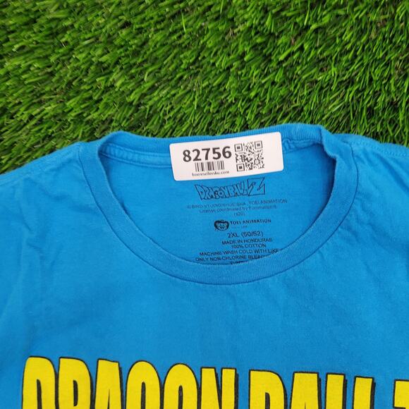 Dragon Ball Z Anime Shirt XL/2XL 25x28 Blue Picalo - Picture 10 of 14